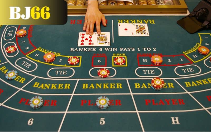 Các cửa đặt cược trong baccarat