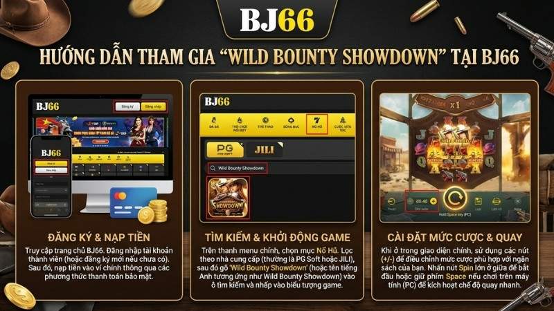 Chi tiết cách tham gia "Quyết Chiến Nổ Hũ" tại BJ66