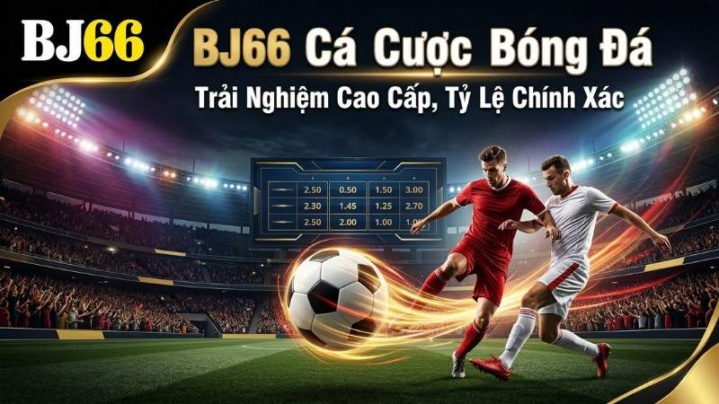 Cá Cược Bóng Đá BJ66 - Trải Nghiệm Đẳng Cấp, Kèo Chuẩn Xác