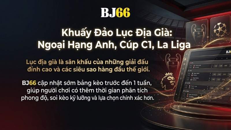 Ngoại Hạng Anh, Cúp C1, La Liga